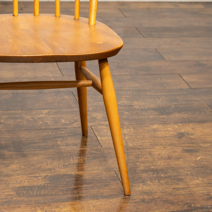 英国【ERCOL アーコール】エルム 6本スポーク フープバックチェア No.370 ウインザー /25G-9