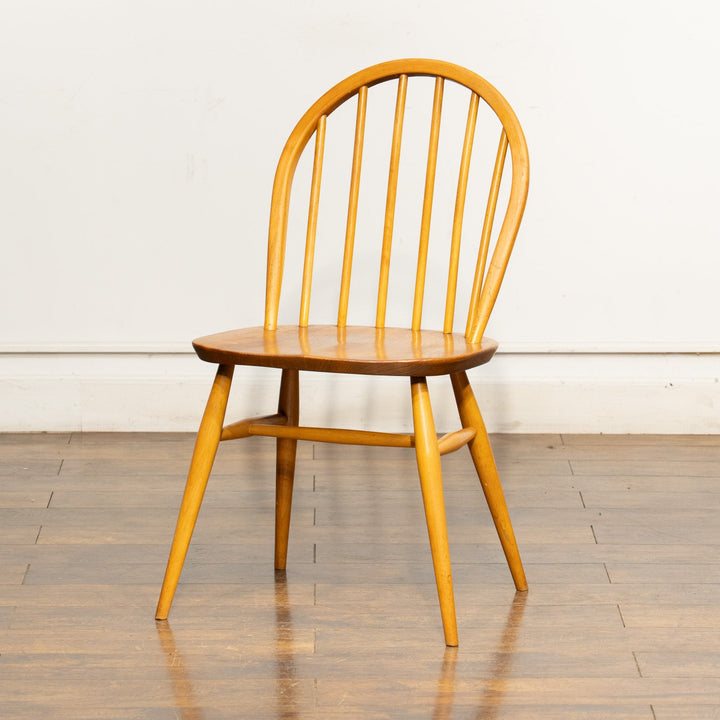 英国【ERCOL アーコール】エルム 6本スポーク フープバックチェア No.370 Windsor ウインザー /25G-10