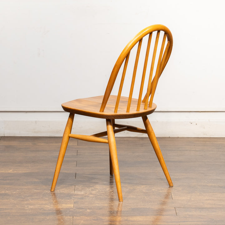 英国【ERCOL アーコール】エルム 6本スポーク フープバックチェア No.370 ウインザー /25G-10