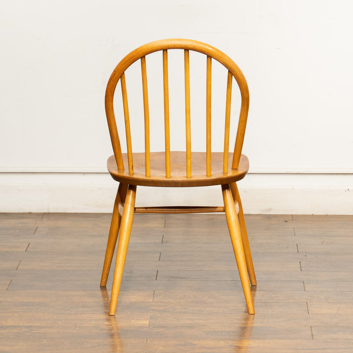 英国【ERCOL アーコール】エルム 6本スポーク フープバックチェア No.370 Windsor ウインザー /25G-10