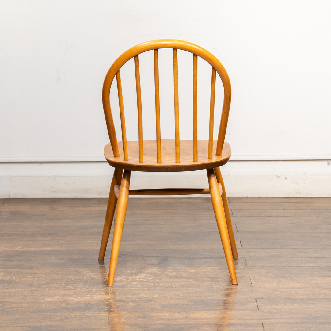 英国【ERCOL アーコール】エルム 6本スポーク フープバックチェア No.370 ウインザー /25G-10