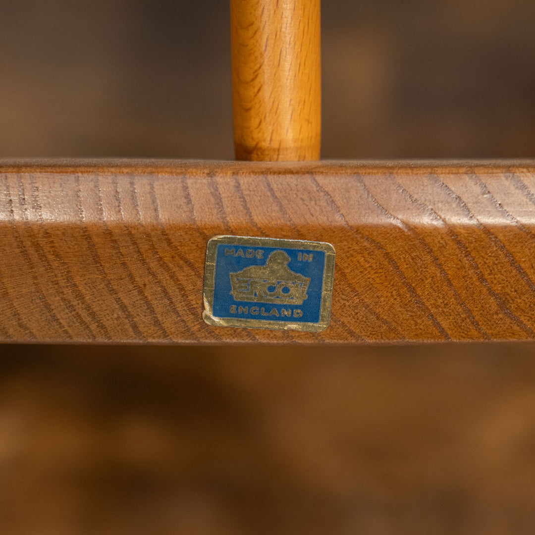 英国【ERCOL アーコール】曲木のボウバック 5本スポーク ウィンザー クエーカーアームチェア No.365A /25G-A2