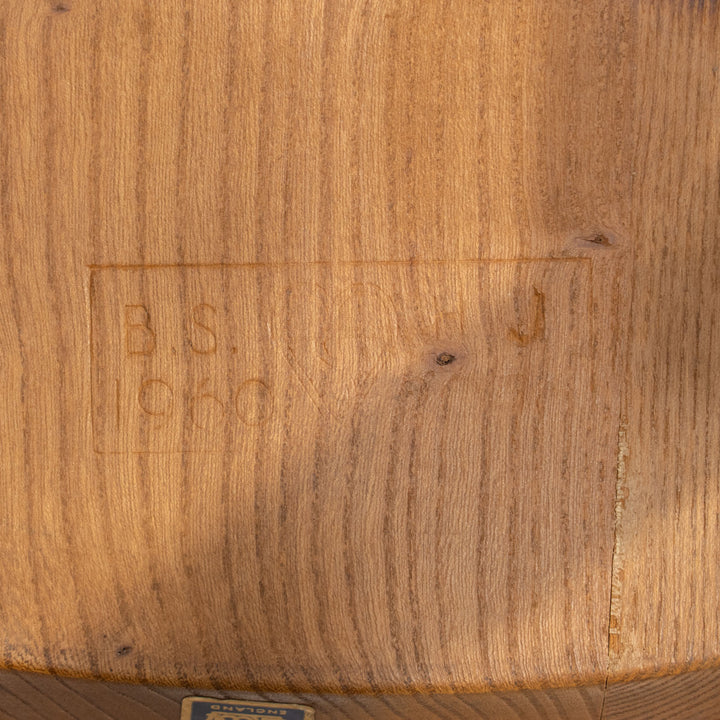 英国【ERCOL アーコール】曲木のボウバック 5本スポーク ウィンザー クエーカーアームチェア No.365A /25G-A2