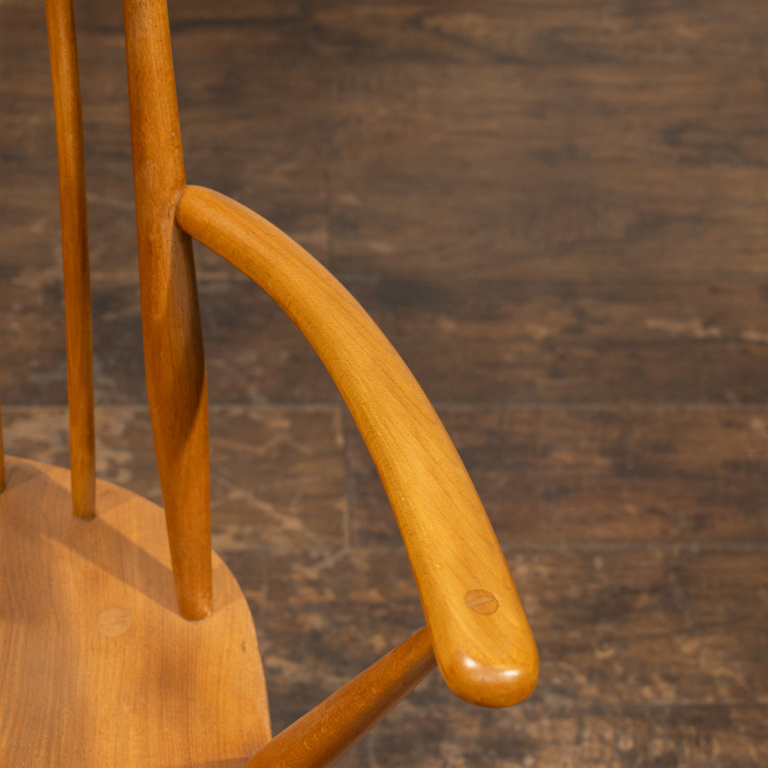 英国【ERCOL アーコール】スラッとしたハイバックが特徴的 ウィンザー ゴールドスミスアームチェア No.369A /25G-A7