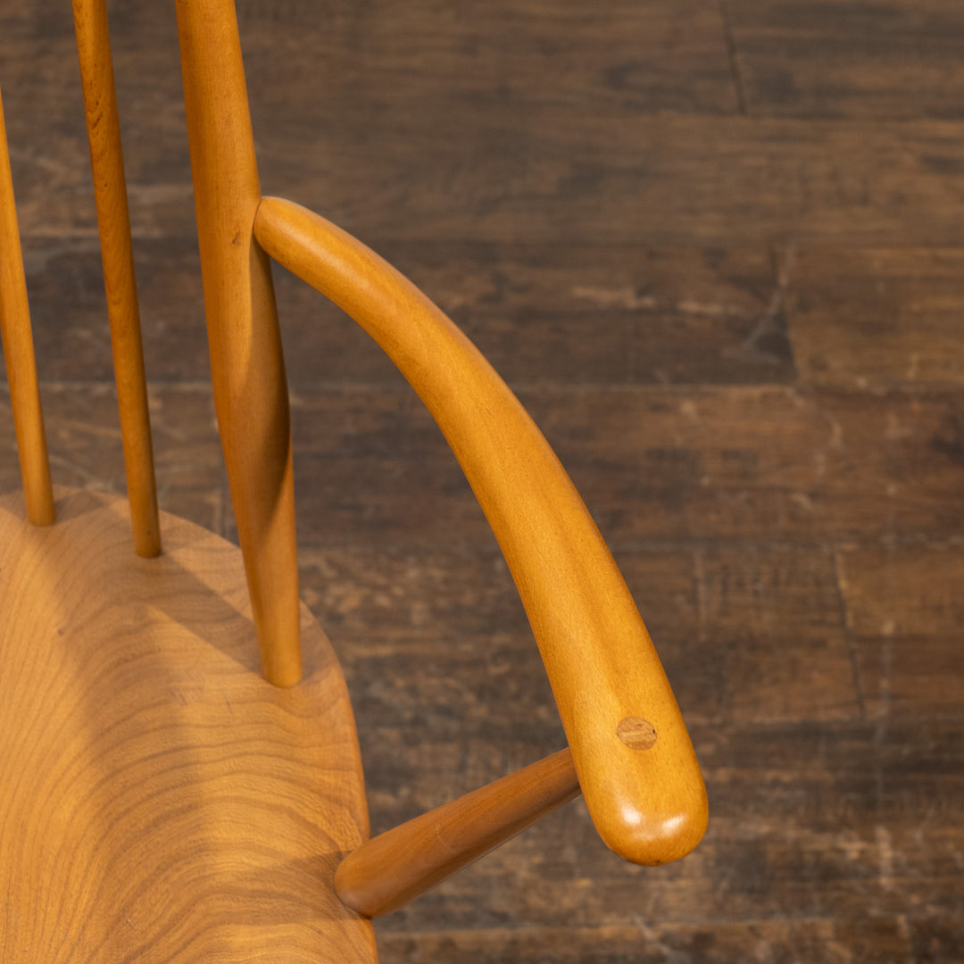 英国【ERCOL アーコール】スラッとしたハイバックが特徴的 ウィンザー ゴールドスミスアームチェア No.369A /25G-A8