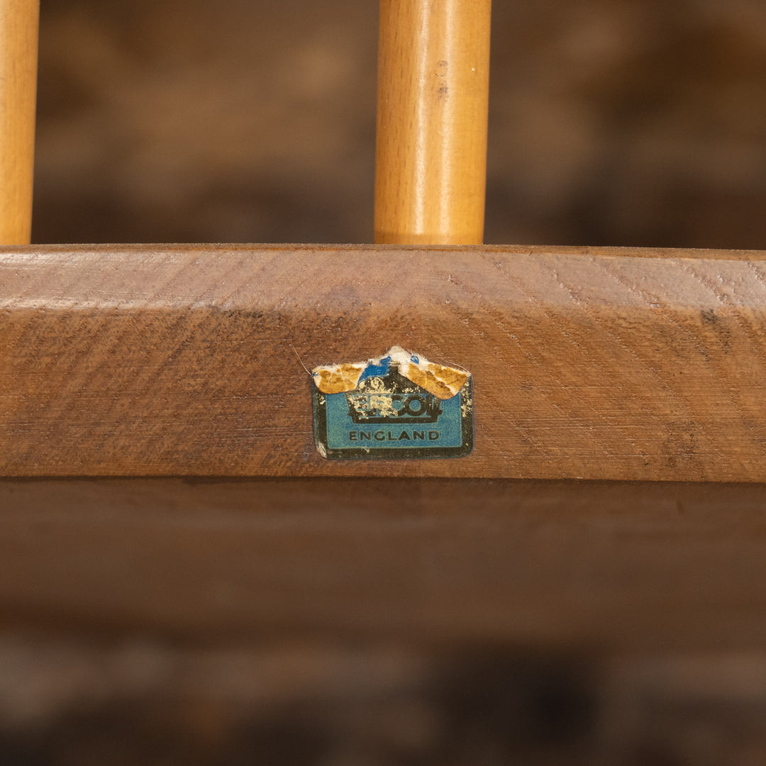 英国【ERCOL アーコール】スラッとしたハイバックが特徴的 ウィンザー ゴールドスミスアームチェア No.369A /25G-A8