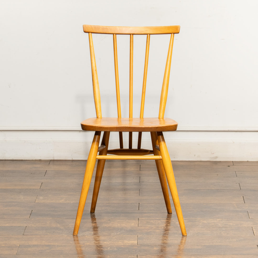 英国【ERCOL アーコール】シンプルで直線的なデザイン ウィンザー スティックバックチェア No.391 /25G-3