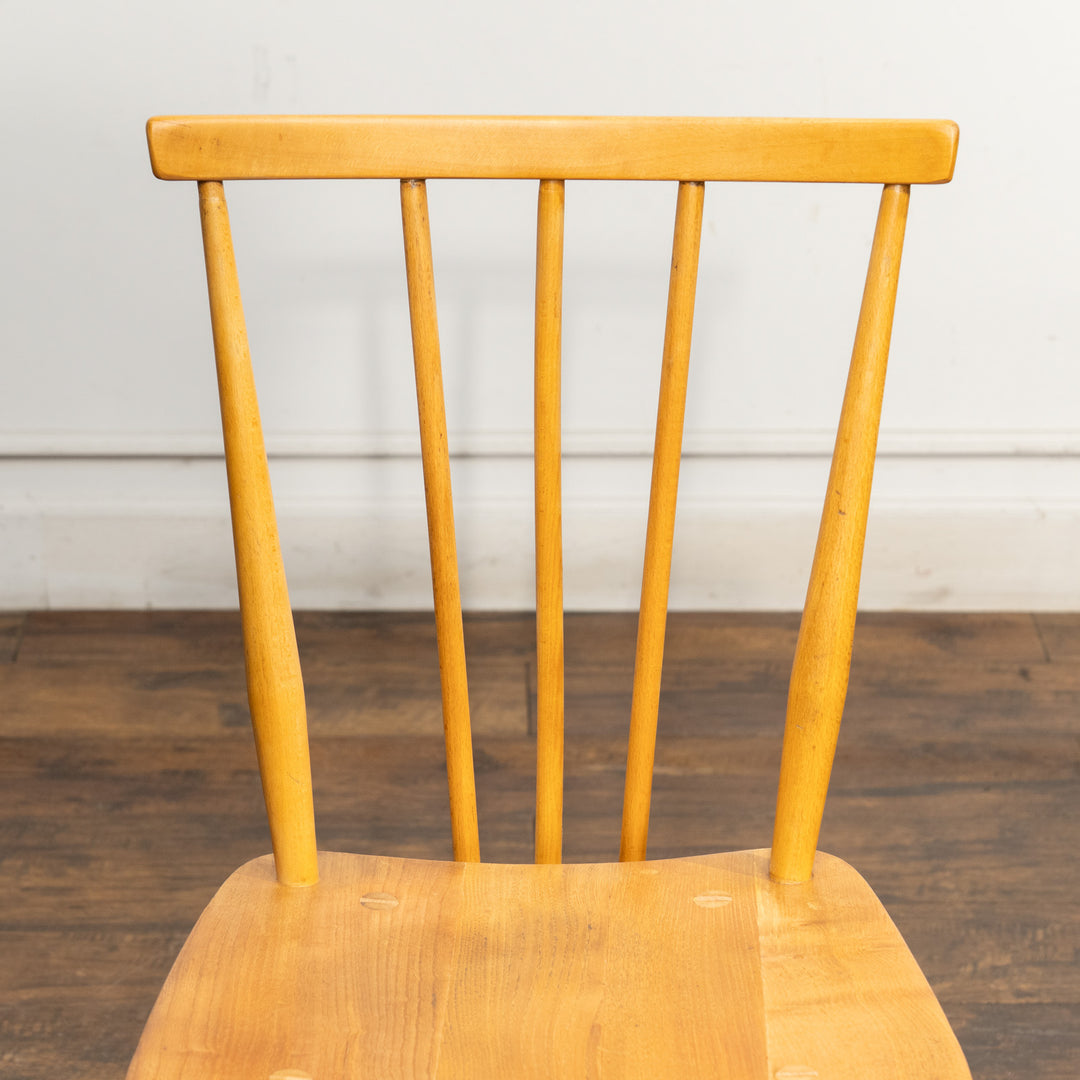 英国【ERCOL アーコール】シンプルで直線的なデザイン ウィンザー スティックバックチェア No.391 /25G-4