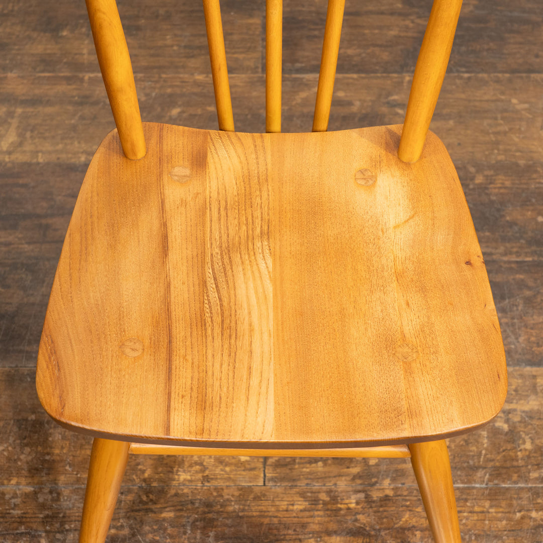 英国【ERCOL アーコール】シンプルで直線的なデザイン ウィンザー スティックバックチェア No.391 /25G-5
