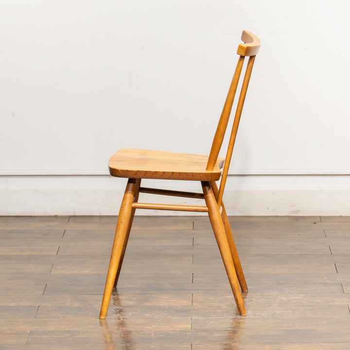 英国【ERCOL アーコール】シンプルで直線的なデザイン ウィンザー スティックバックチェア No.391 /25G-7