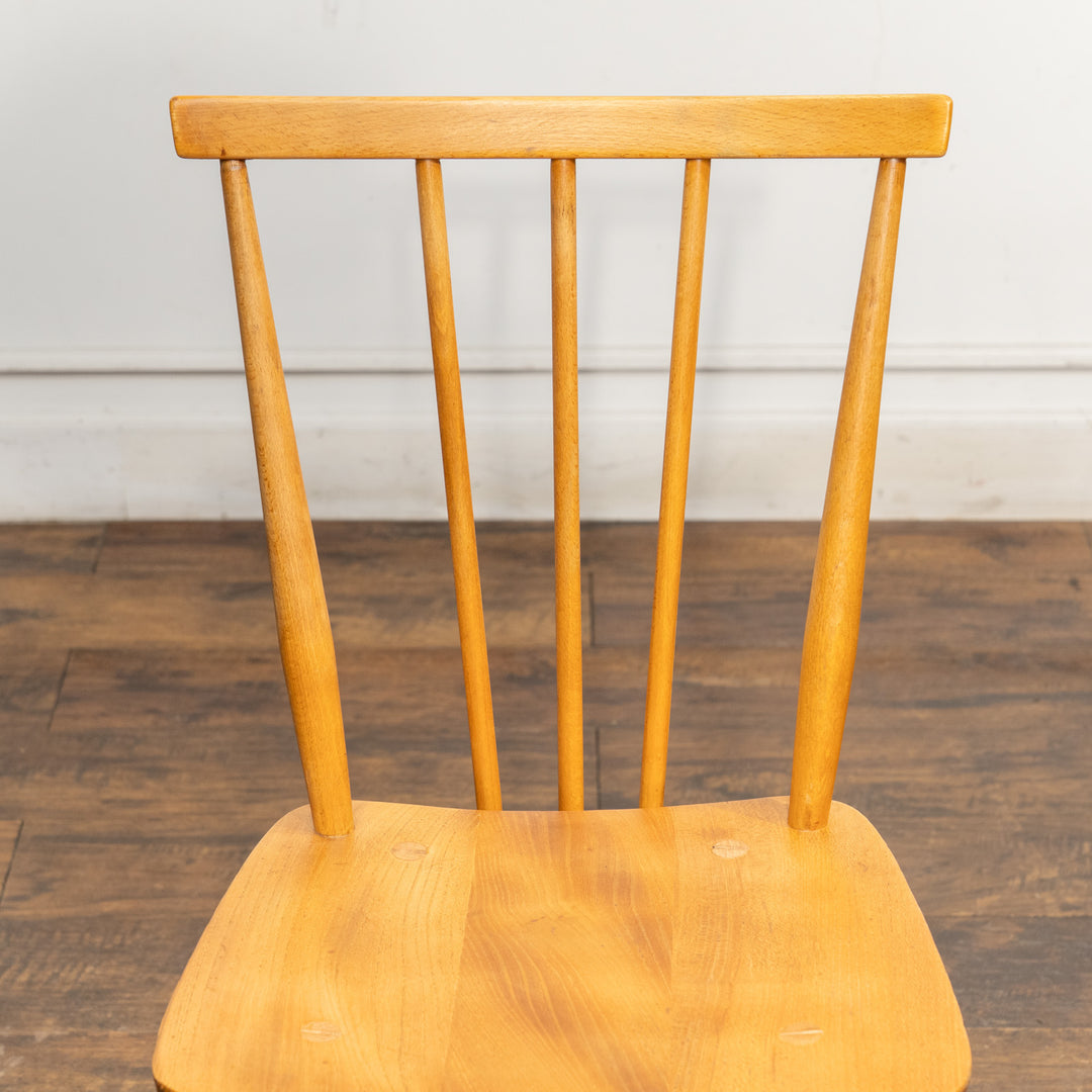 英国【ERCOL アーコール】シンプルで直線的なデザイン ウィンザー スティックバックチェア No.391 /25G-7