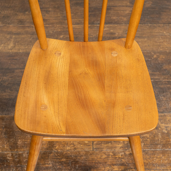 英国【ERCOL アーコール】シンプルで直線的なデザイン ウィンザー スティックバックチェア No.391 /25G-7