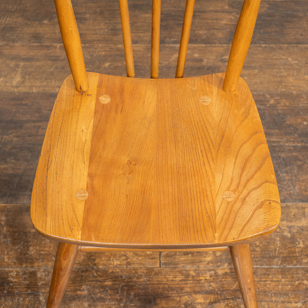 英国【ERCOL アーコール】シンプルで直線的なデザイン ウィンザー スティックバックチェア No.391 /25G-9