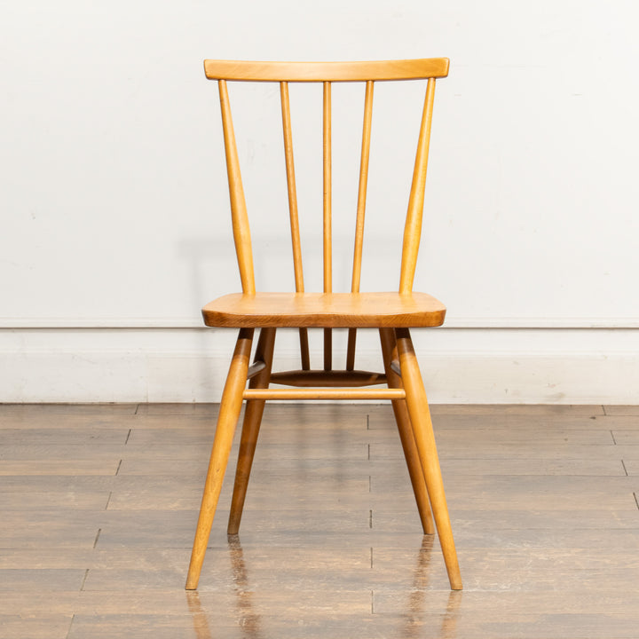 英国【ERCOL アーコール】シンプルで直線的なデザイン ウィンザー スティックバックチェア No.391 /25G-10