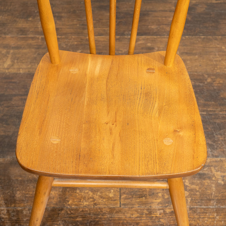 英国【ERCOL アーコール】シンプルで直線的なデザイン ウィンザー スティックバックチェア No.391 /25G-10