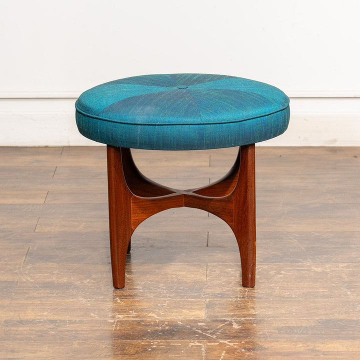 英国【G-Plan ジープラン Fresco フレスコ】エメラルドグリーン ドレッシングスツール /25G