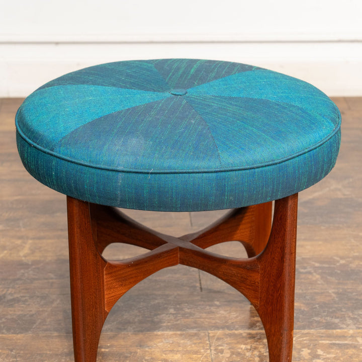 英国【G-Plan ジープラン Fresco フレスコ】エメラルドグリーン ドレッシングスツール /25G