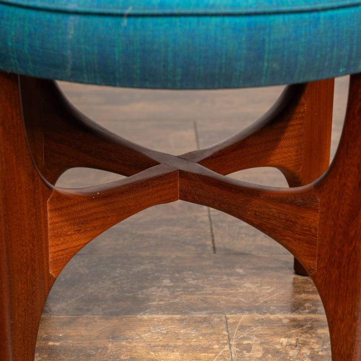 英国【G-Plan ジープラン Fresco フレスコ】エメラルドグリーン ドレッシングスツール /25G