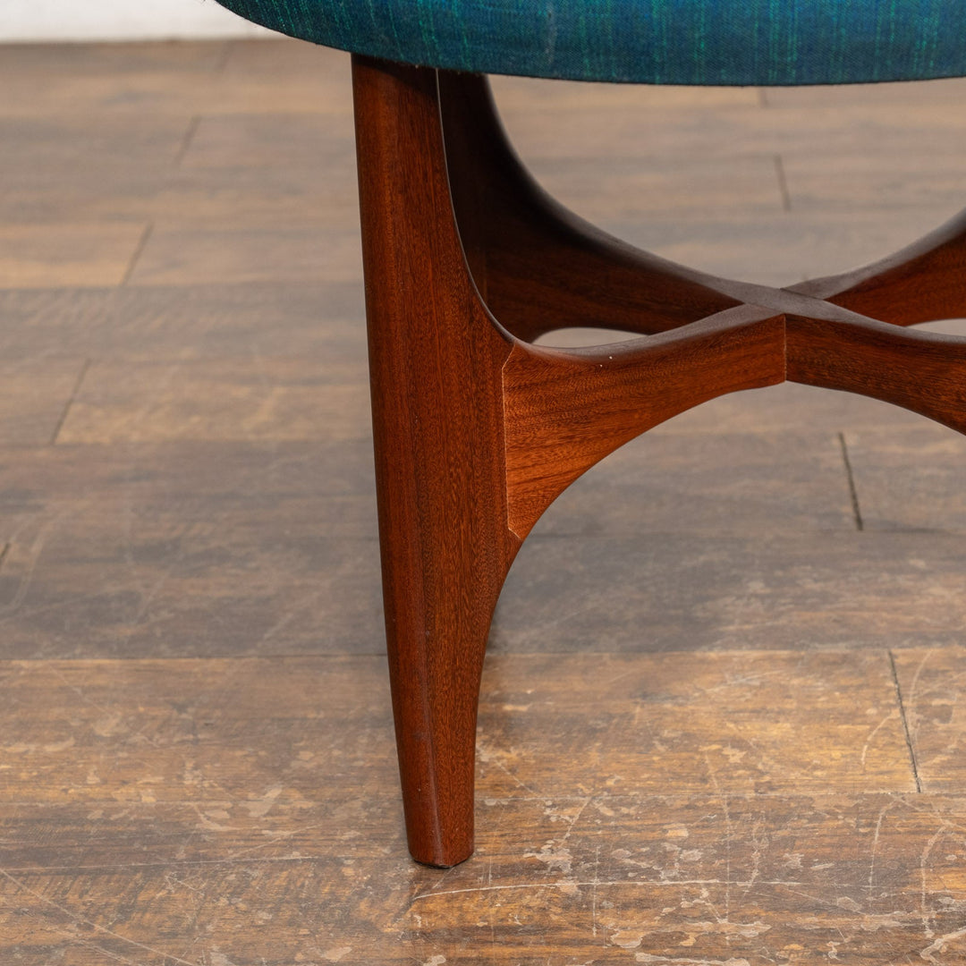 英国【G-Plan ジープラン Fresco フレスコ】エメラルドグリーン ドレッシングスツール /25G