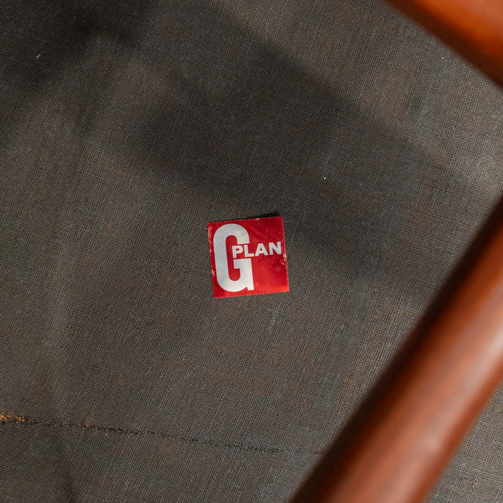 英国【G-Plan ジープラン Fresco フレスコ】エメラルドグリーン ドレッシングスツール /25G