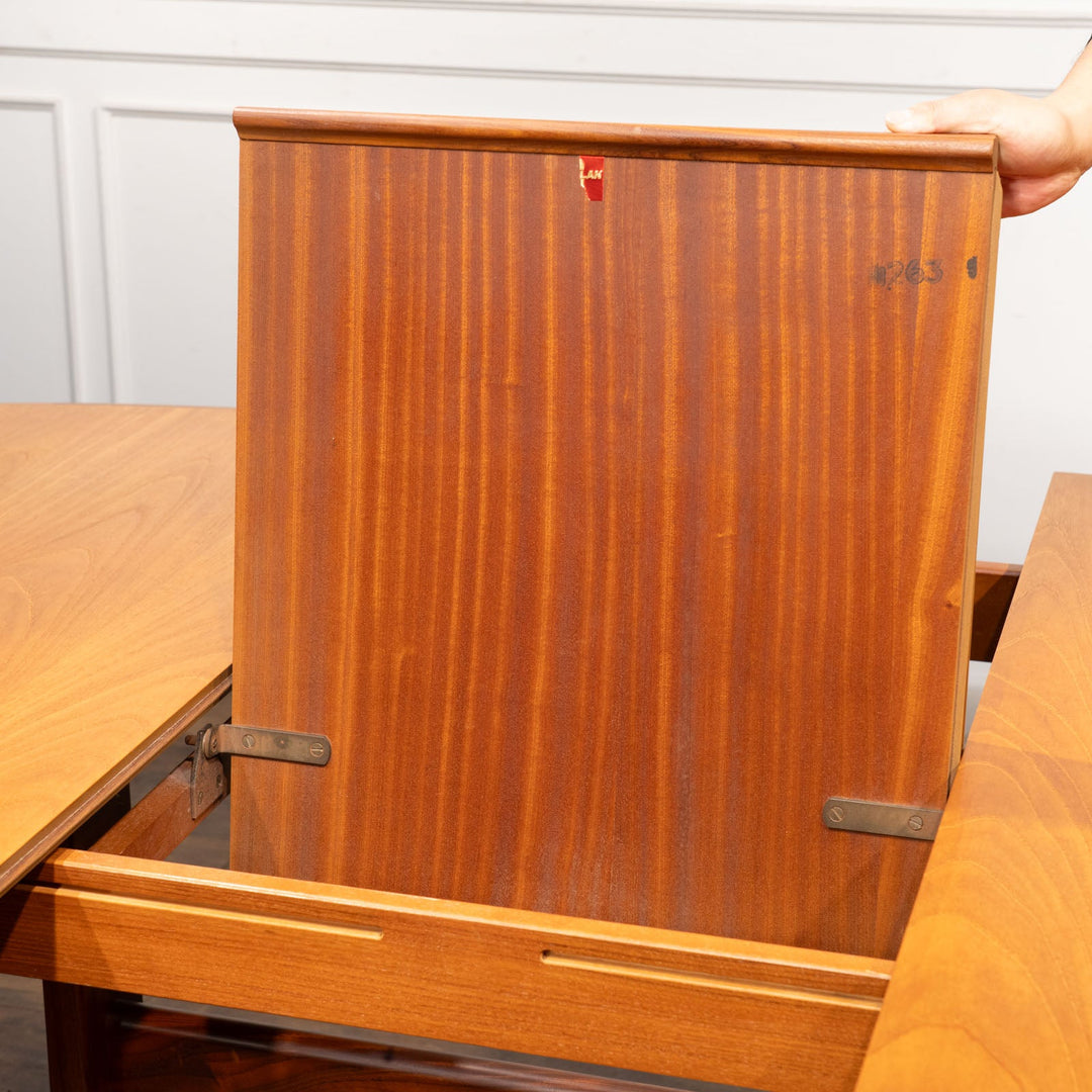 英国【G-PLAN ジープラン Fresco フレスコ】ホエールレッグ エクステンション オーバルテーブル No.4388D /25G-E