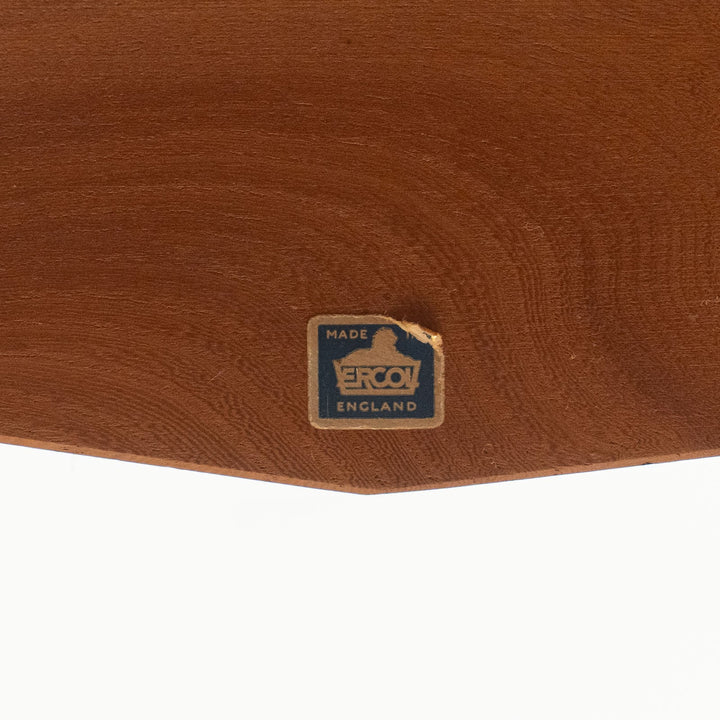 英国【ERCOL アーコール】レアモデルのスクエア天板 ドロップリーフテーブル No.383 /25G-2