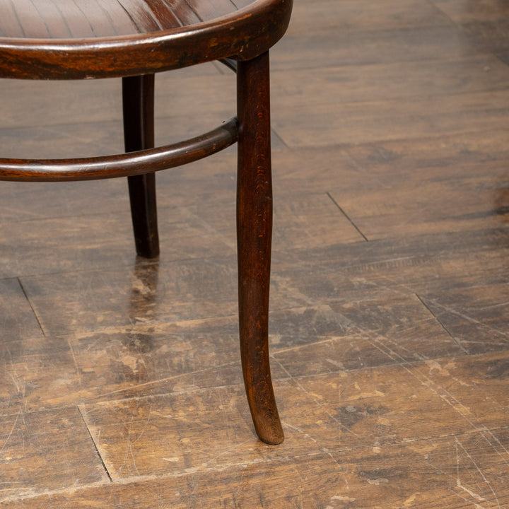 【Mundus ムンダス】包み込むような背もたれとアームで快適な座り心地 ビーチ ベントウッド アームチェア /25G-1