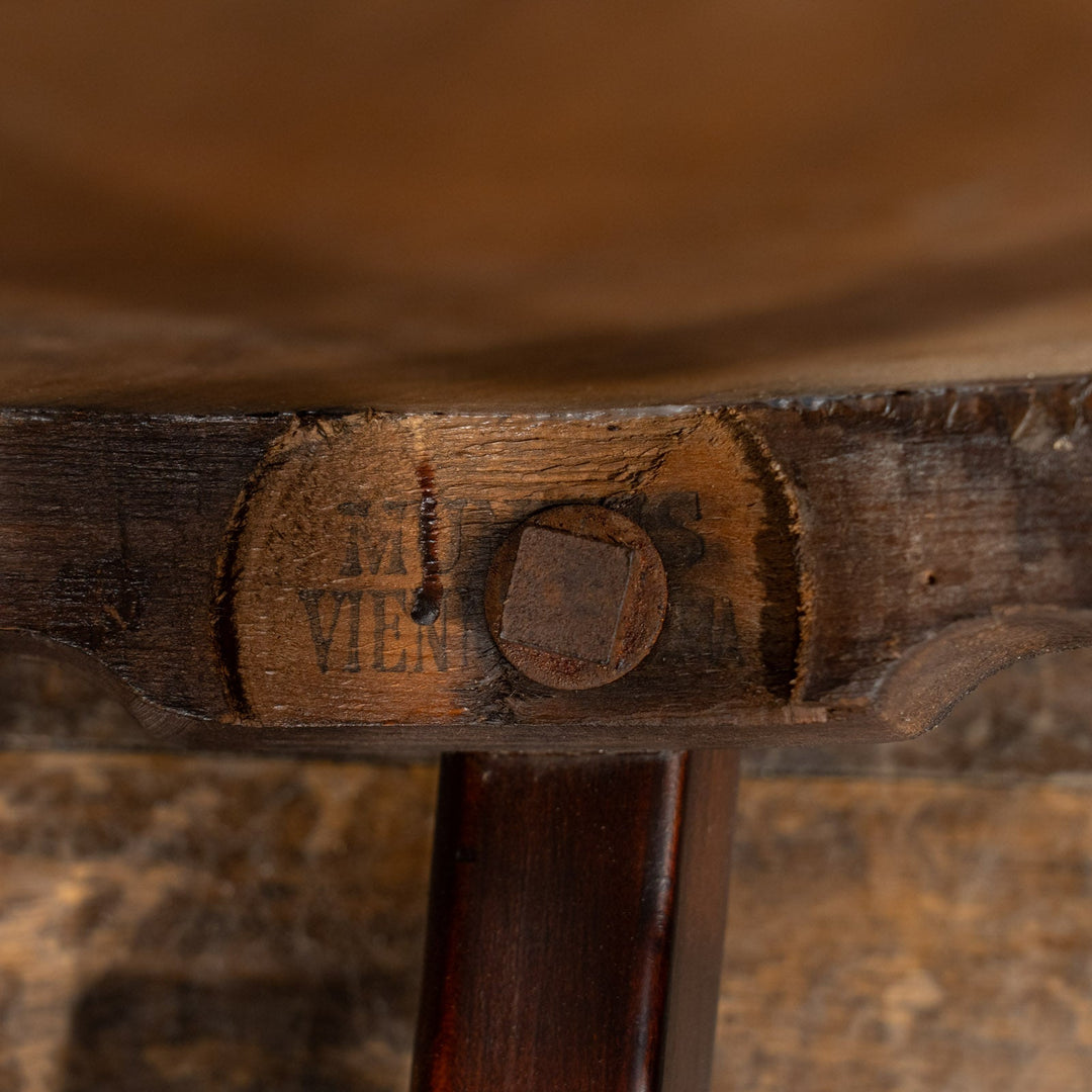 【Mundus ムンダス】包み込むような背もたれとアームで快適な座り心地 ビーチ ベントウッド アームチェア /25G-2