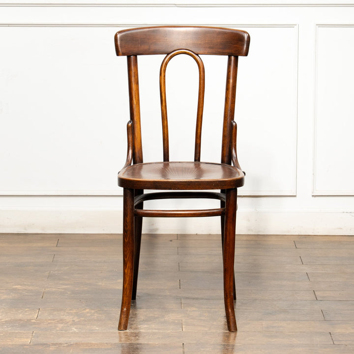 ユーバックの背もたれが優しく支える ビーチ ベントウッドチェア /25G-2