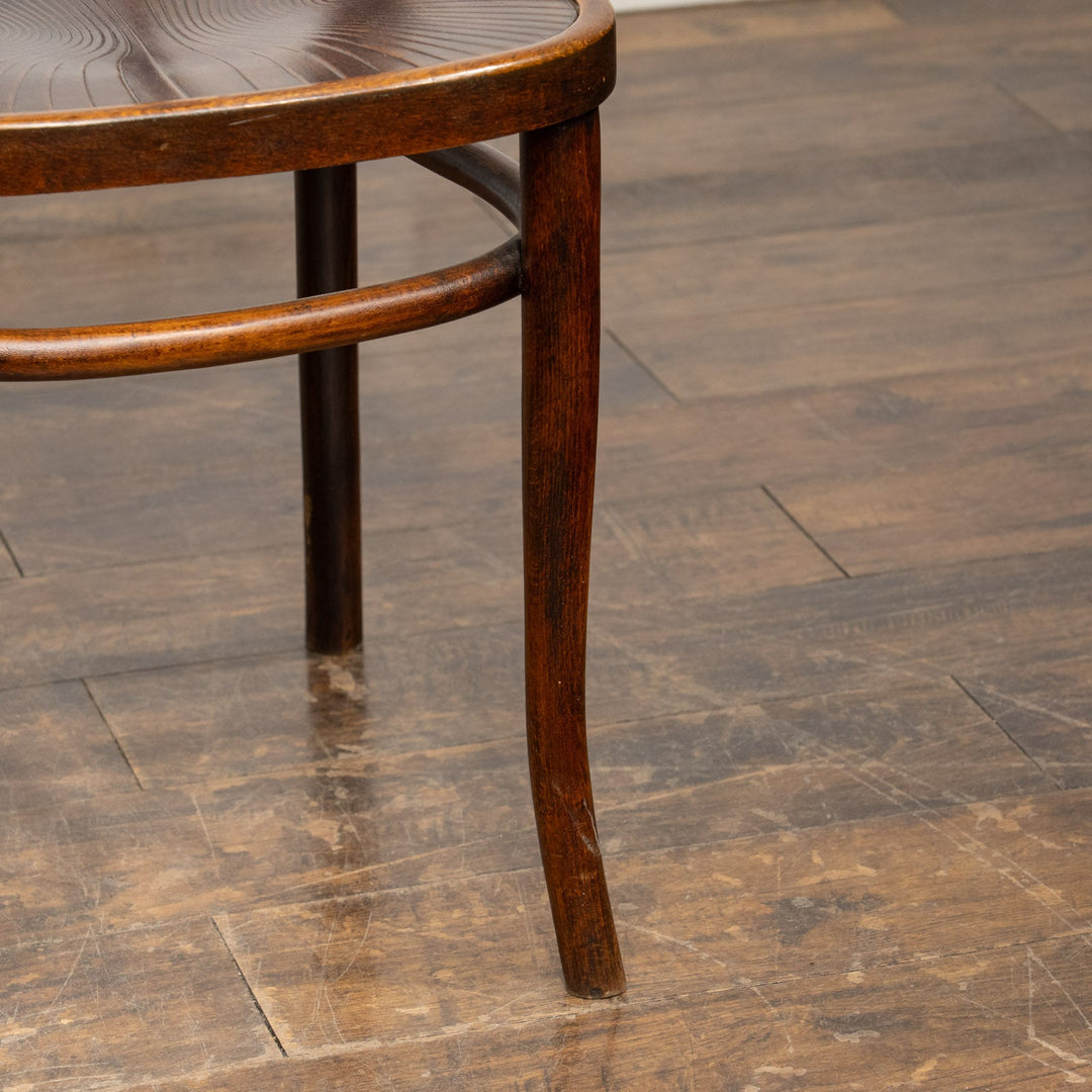 ユーバックの背もたれが優しく支える ビーチ ベントウッドチェア /25G-3