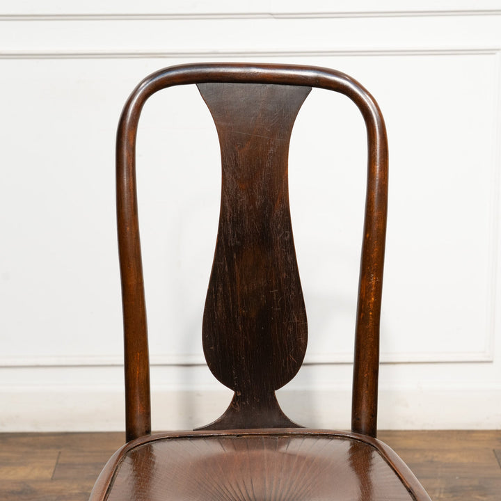 【MAZOWIA マゾヴィア】貴重なクイーンアンスタイル レアモデル ベントウッドチェア /25G-1