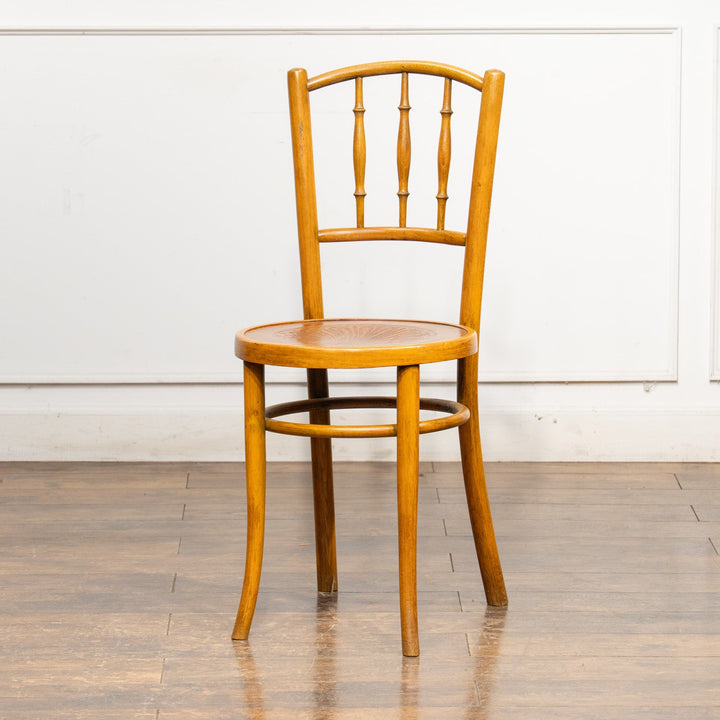 竹モチーフの背もたれが特徴的 バンブーバック ベントウッドチェア /25G-1