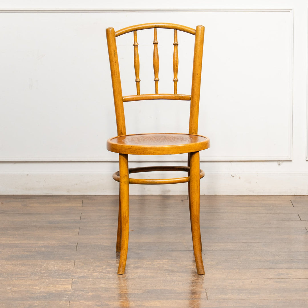 竹モチーフの背もたれが特徴的 バンブーバック ベントウッドチェア /25G-1