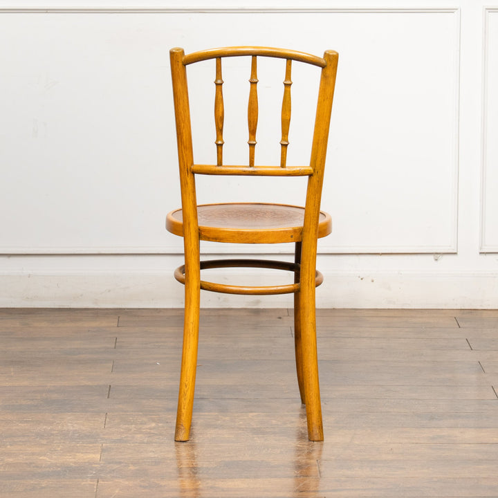 竹モチーフの背もたれが特徴的 バンブーバック ベントウッドチェア /25G-1