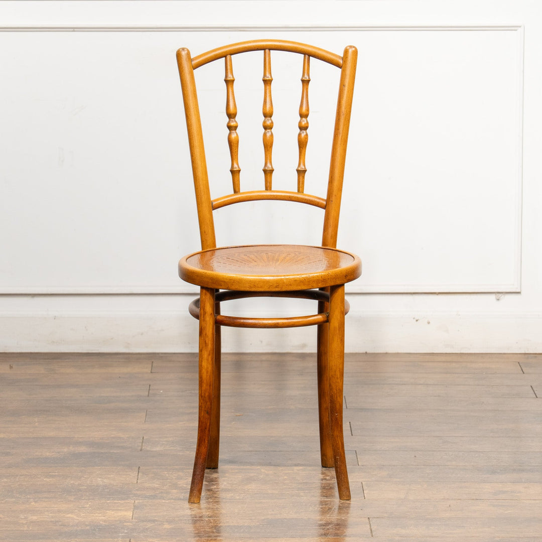 竹モチーフの背もたれが特徴的 バンブーバック ベントウッドチェア /25G-2