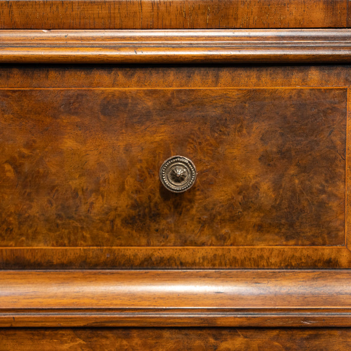 アーチ型の扉デザインや華奢なカブリオールレッグが気品を感じる ディスプレイキャビネット /25G