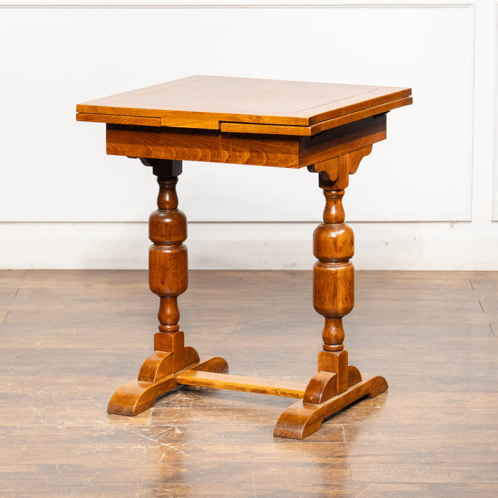 コンパクトでも存在感抜群 レアなスモールサイズ ドローリーフ 伸長式ダイニングテーブル /25G-C