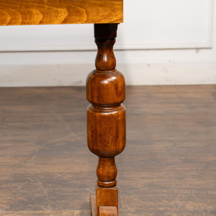 コンパクトでも存在感抜群 レアなスモールサイズ ドローリーフ 伸長式ダイニングテーブル /25G-C