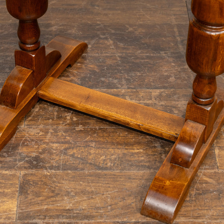 コンパクトでも存在感抜群 レアなスモールサイズ ドローリーフ 伸長式ダイニングテーブル /25G-C