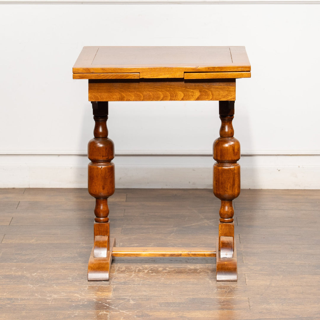 コンパクトでも存在感抜群 レアなスモールサイズ ドローリーフ 伸長式ダイニングテーブル /25G-C