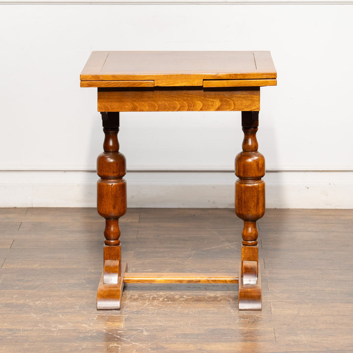 コンパクトでも存在感抜群 レアなスモールサイズ ドローリーフ 伸長式ダイニングテーブル /25G-C