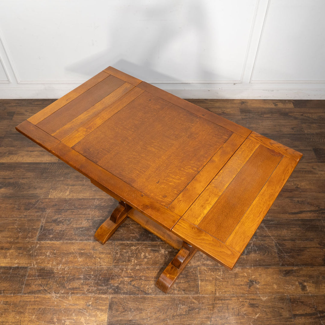 コンパクトでも存在感抜群 レアなスモールサイズ ドローリーフ 伸長式ダイニングテーブル /25G-C