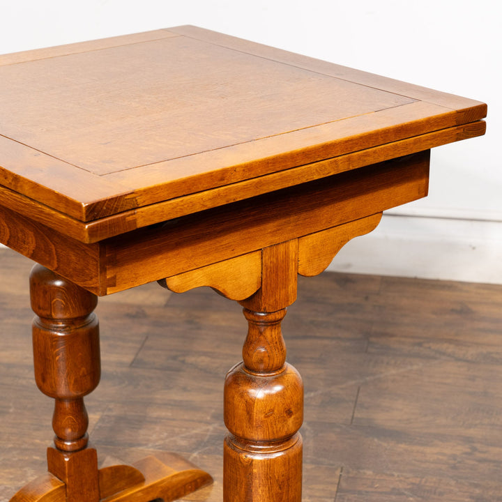 コンパクトでも存在感抜群 レアなスモールサイズ ドローリーフ 伸長式ダイニングテーブル /25G-C