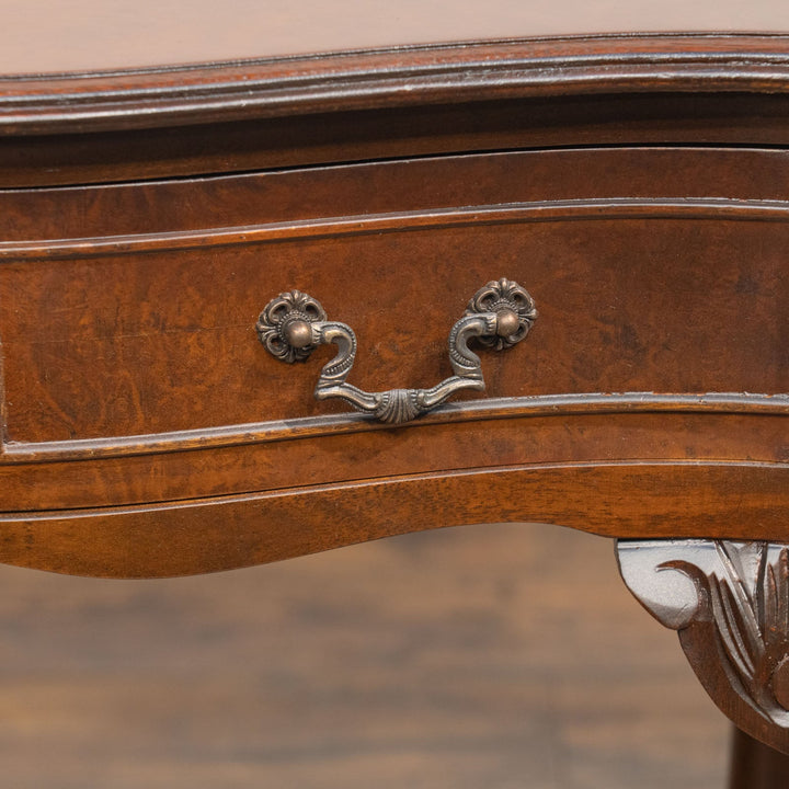 優雅なカブリオールレッグやスワンネックのハンドルが上品 コンソールテーブル /25G