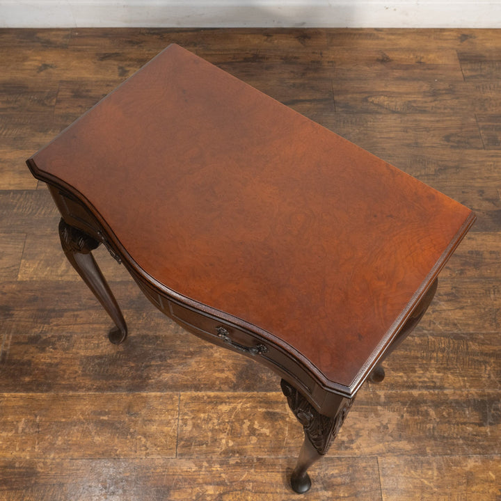 優雅なカブリオールレッグやスワンネックのハンドルが上品 コンソールテーブル /25G