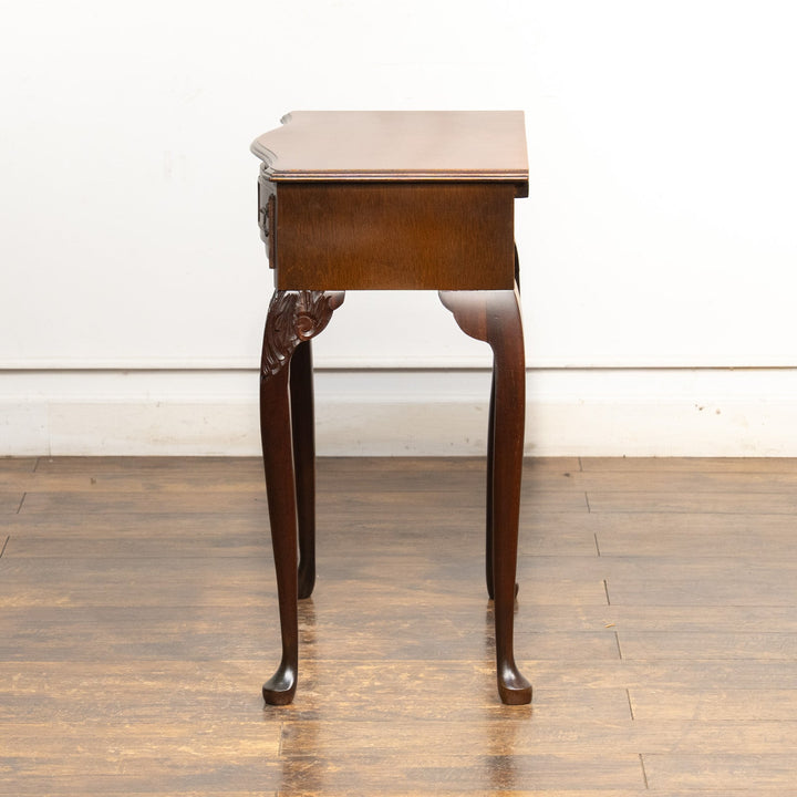 優雅なカブリオールレッグやスワンネックのハンドルが上品 コンソールテーブル /25G