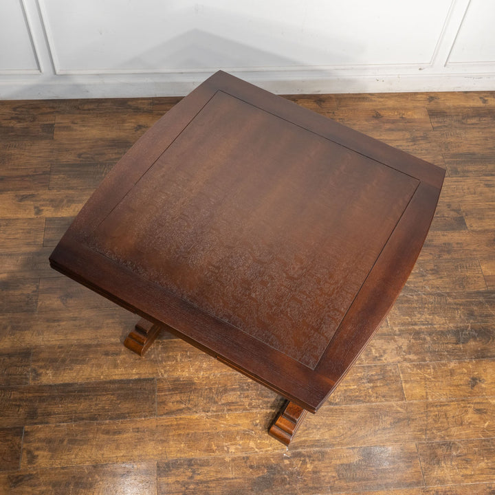 ブドウの美しい装飾が施されたバルボスレッグが印象的 ドローリーフテーブル /25G