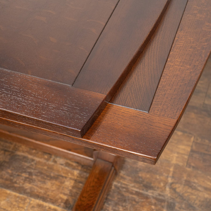 ブドウの美しい装飾が施されたバルボスレッグが印象的 ドローリーフテーブル /25G