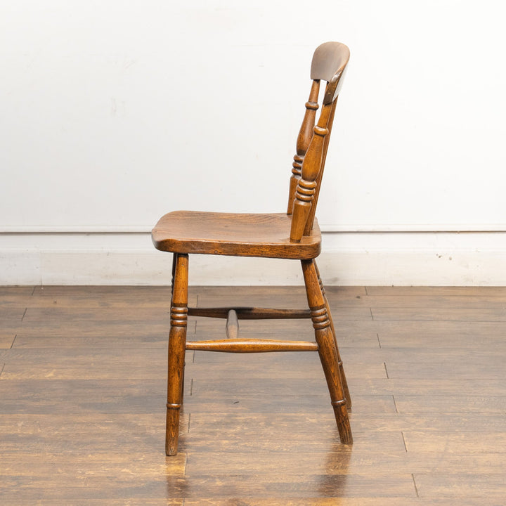 艶やなブラウンの色味が味わい深い カントリースタイル コムバック ウィンザーチェア /25G-1