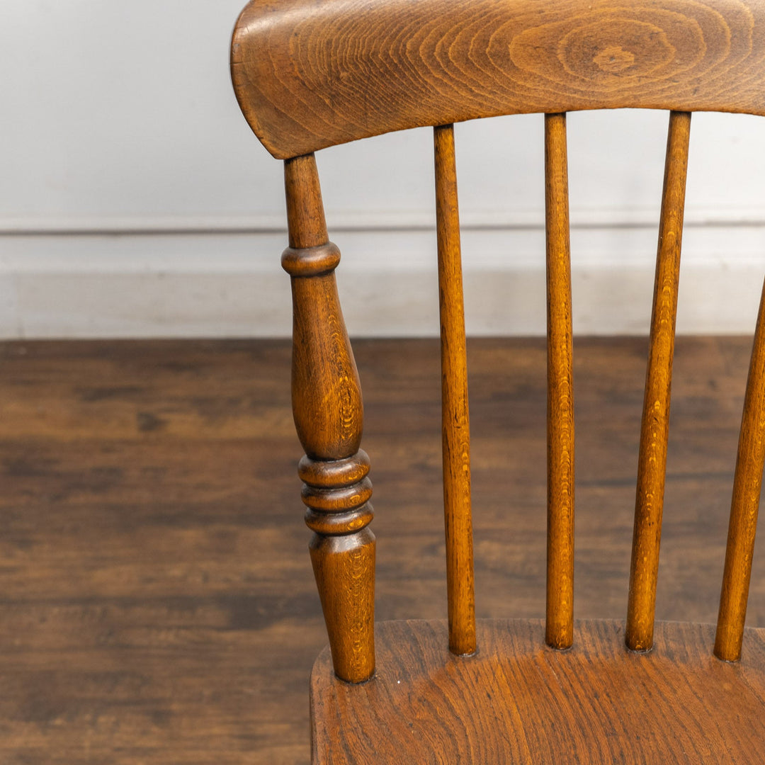 艶やなブラウンの色味が味わい深い カントリースタイル コムバック ウィンザーチェア /25G-1